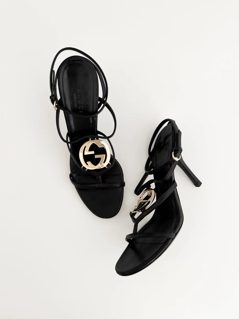 Gucci Vintage Black Leather 